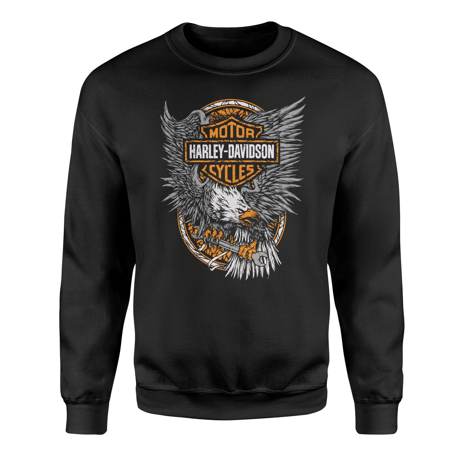 Harley-Davidson Motorcycles Sweatshirt XL - Siyah