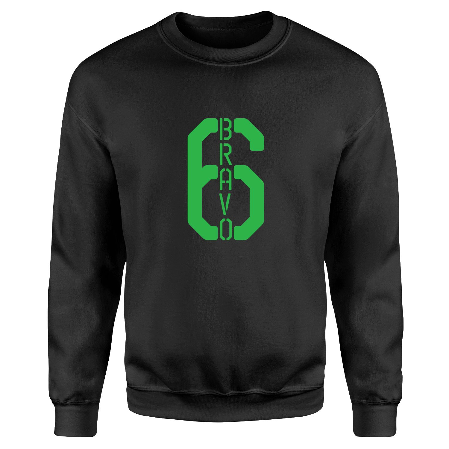 Bravo 6 | Call of Duty Sweatshirt L - Siyah