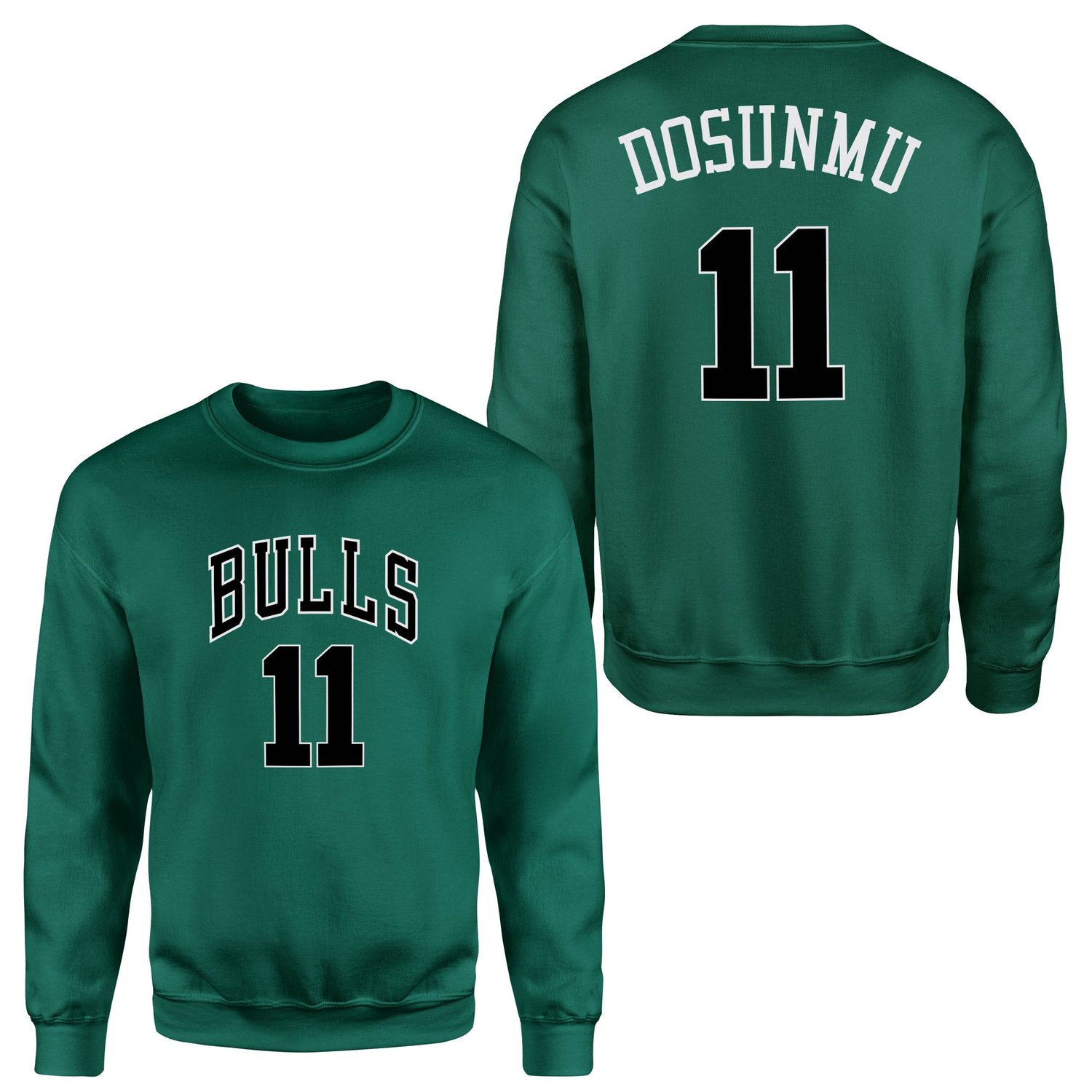 Ayo Dosunmu Forma Sweatshirt S - Nefti Yeşili
