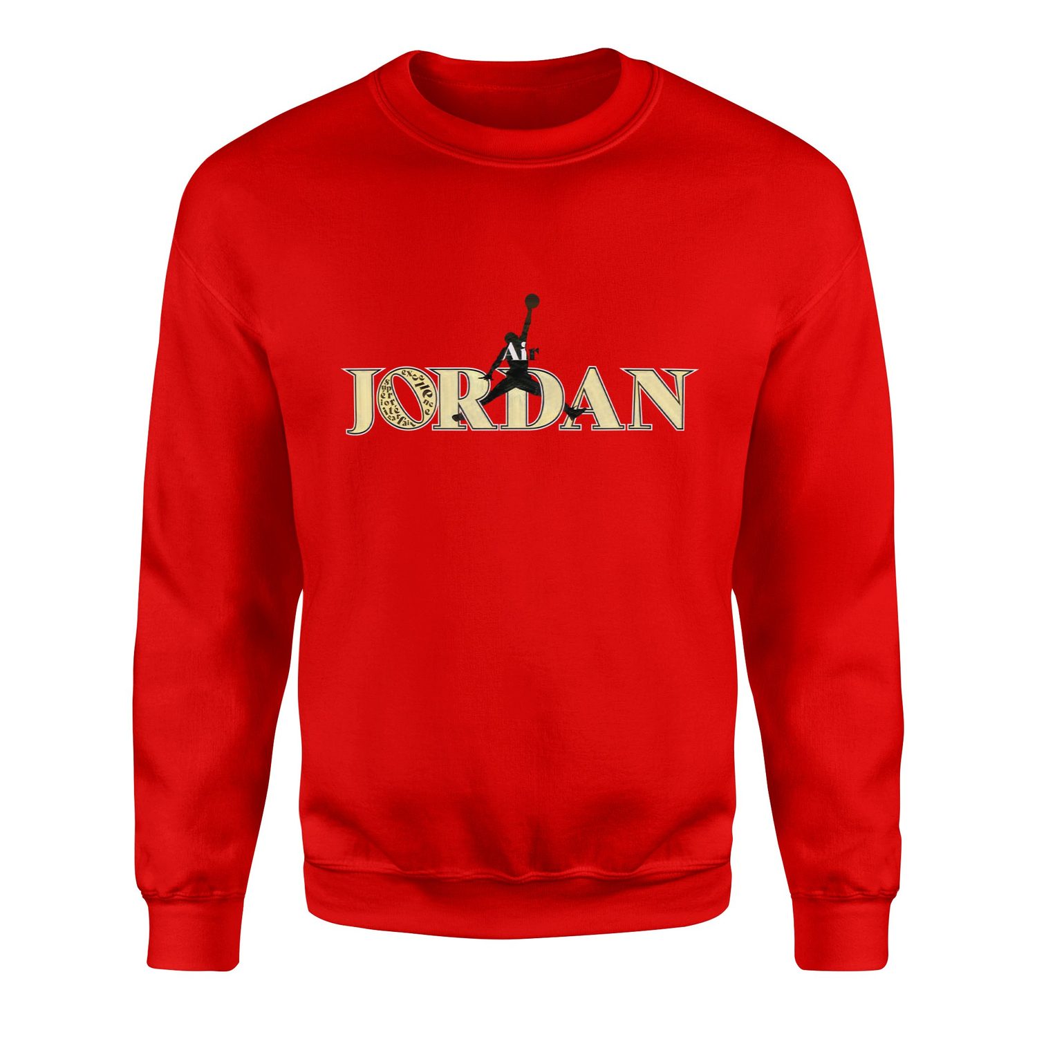 Air Jordan Exellence Sweatshirt L - Kırmızı