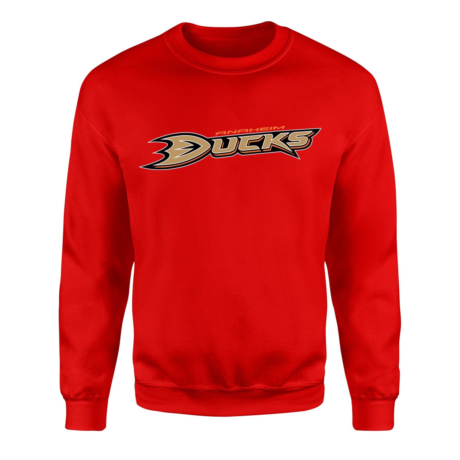 Anaheim Ducks Sweatshirt XL - Kırmızı