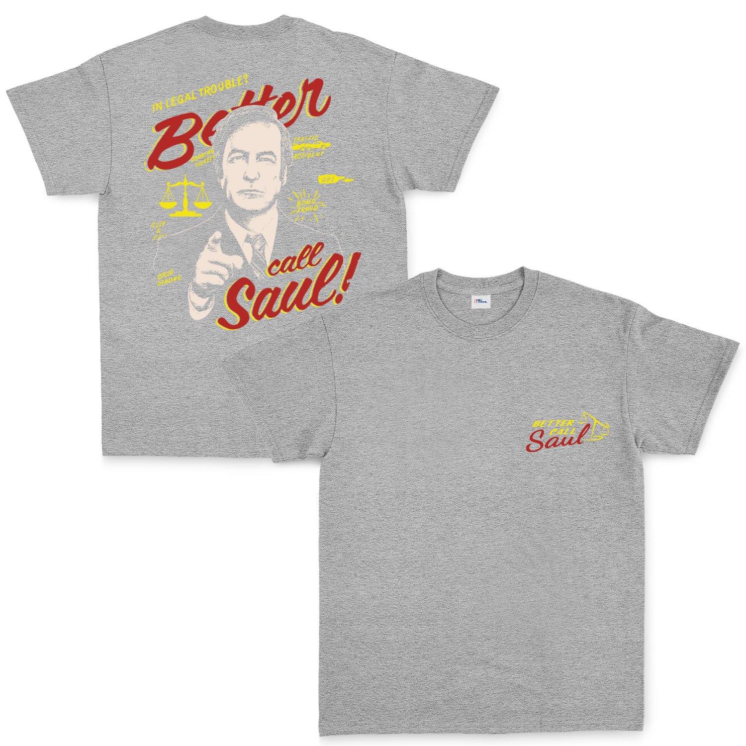 Call Saul Goodman | Better Call Saul Tişört S - Gri