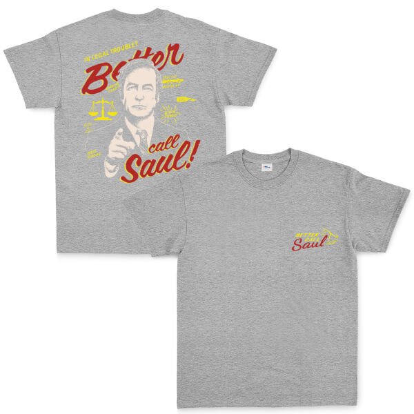 Call Saul Goodman | Better Call Saul Tişört S - Gri