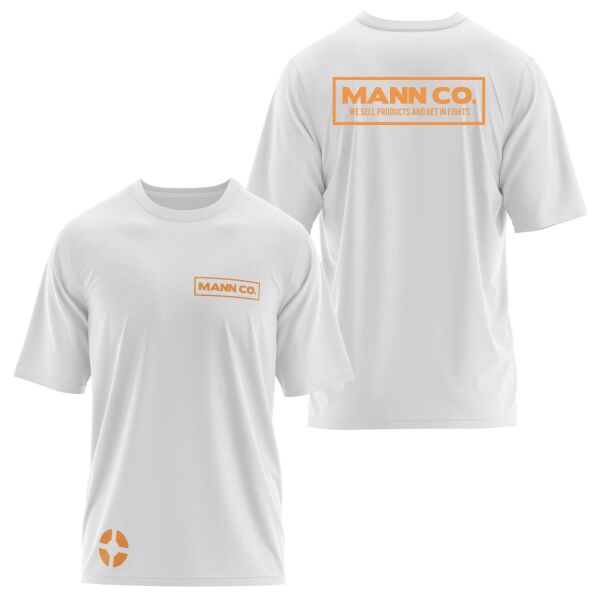 Mann CO. | TF2 Oversize Tişört L - Beyaz