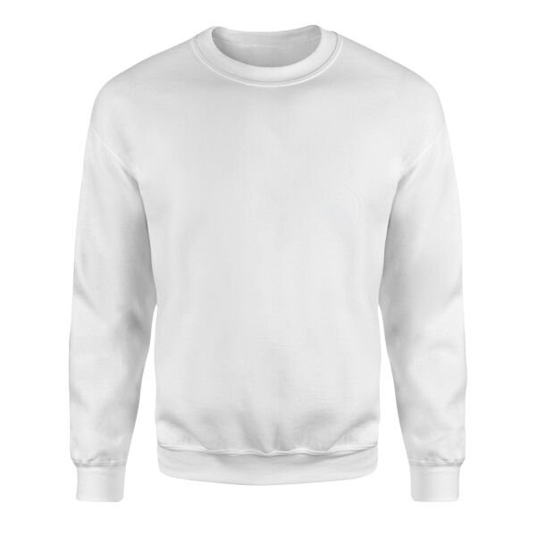 Real Madrid Badge Sweatshirt XL - Beyaz