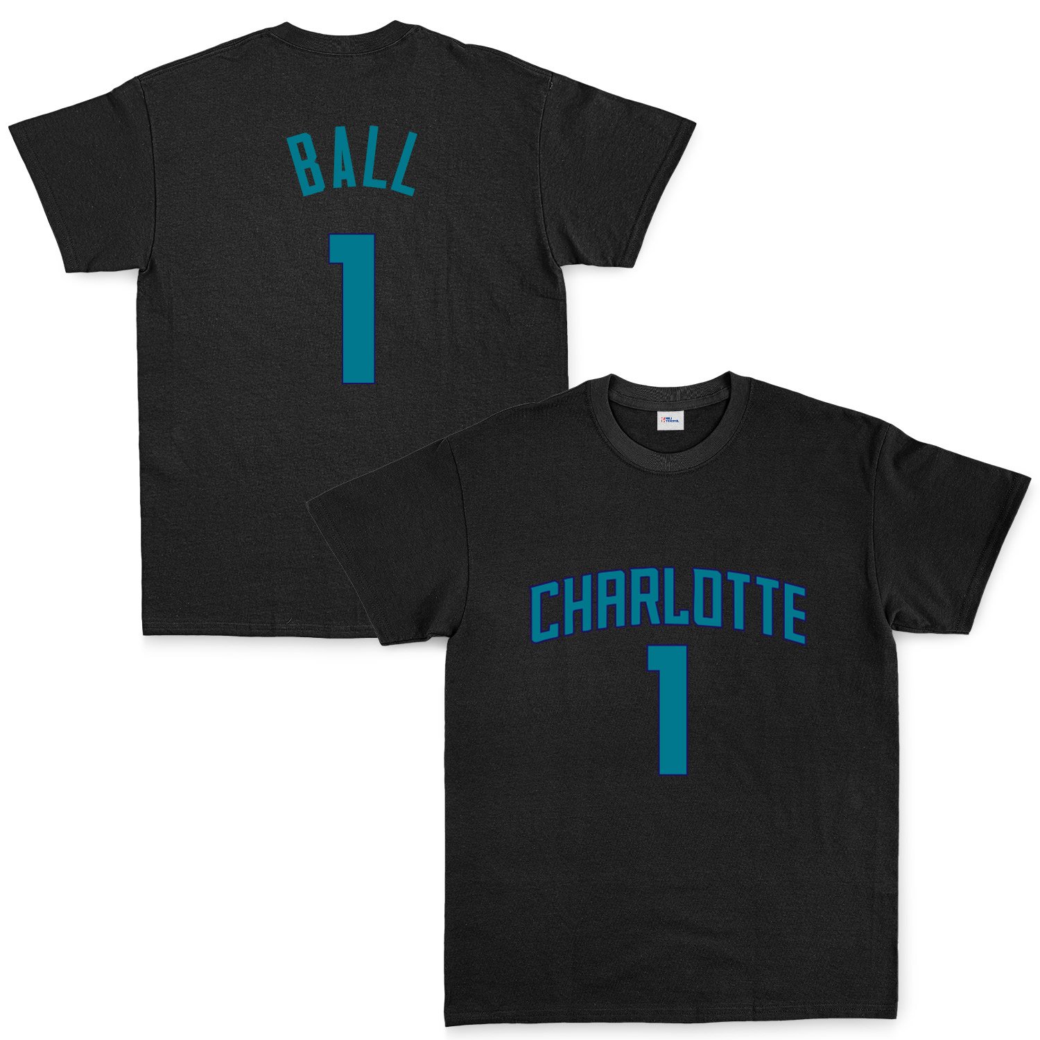 Lamelo Ball 1 Charlotte Forma Tişört M - Siyah