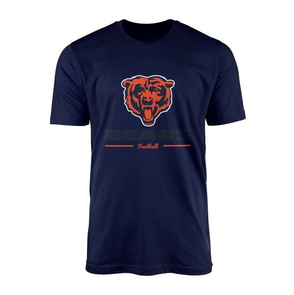 Chicago Bears Chi-Town Roar Tişört M - İndigo Mavisi