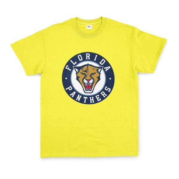 Florida Panthers Badge Tişört S - Sarı