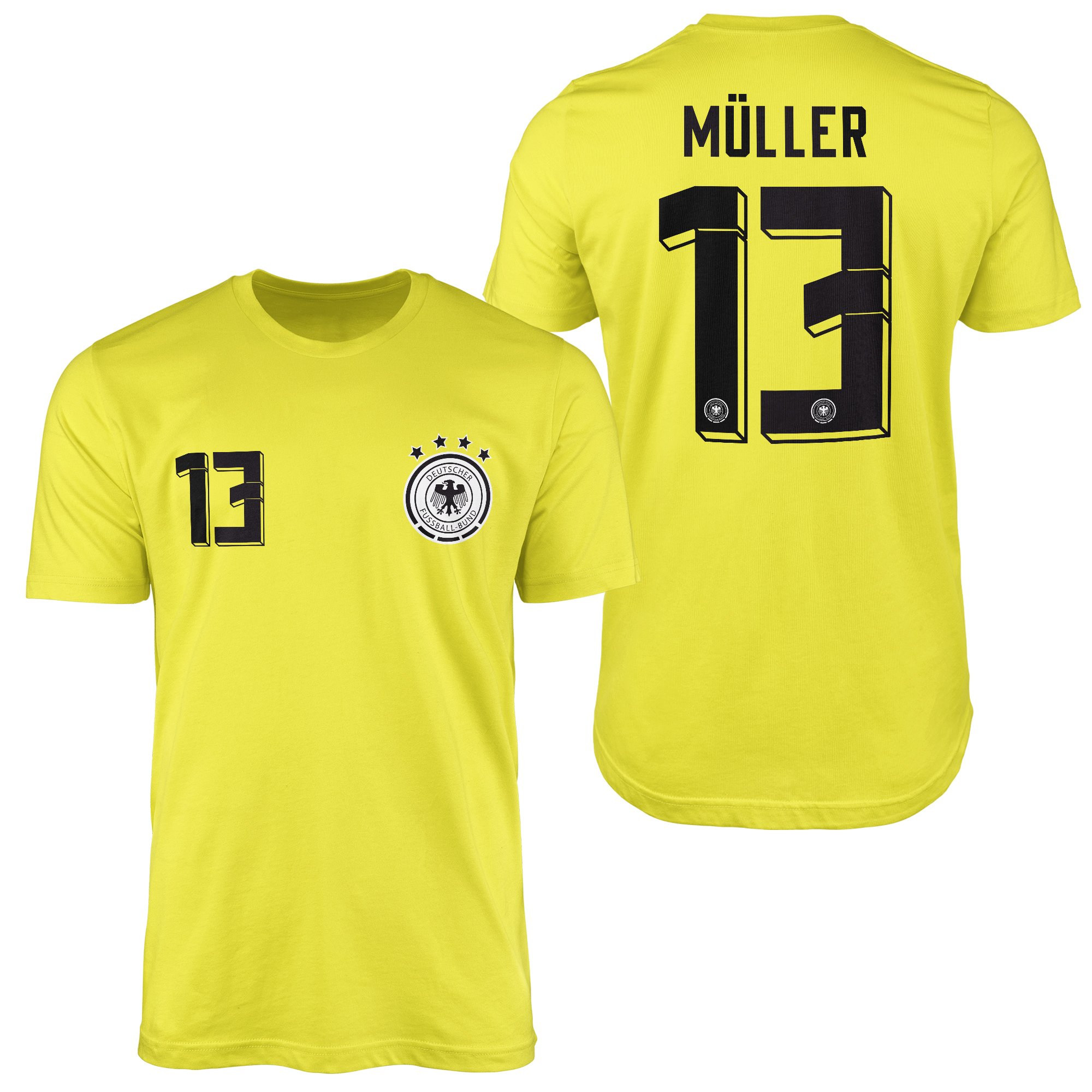 Thomas Müller | Almanya 2024 Forma Tişört M - Sarı