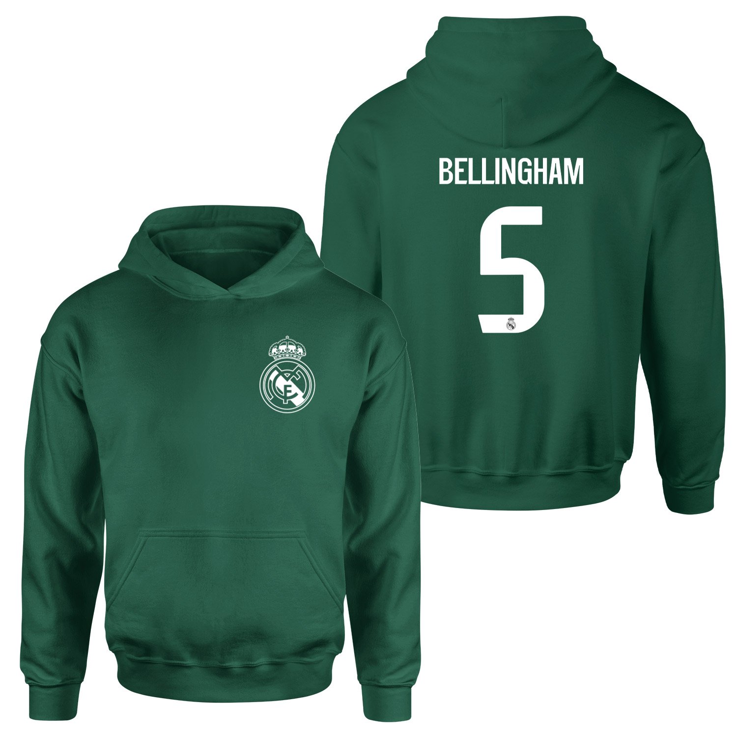 Jude Bellingham RM WH Forma Hoodie XXL - Nefti Yeşili