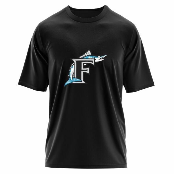 Florida Marlins Vintage Oversize Tişört M - Siyah