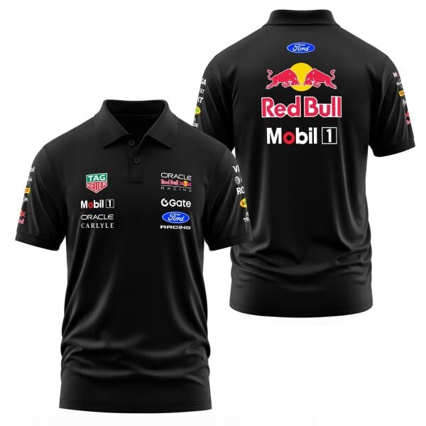 Oracle Red Bull Racing 2026 Teamline Polo Tişört M - Siyah | OUTLET