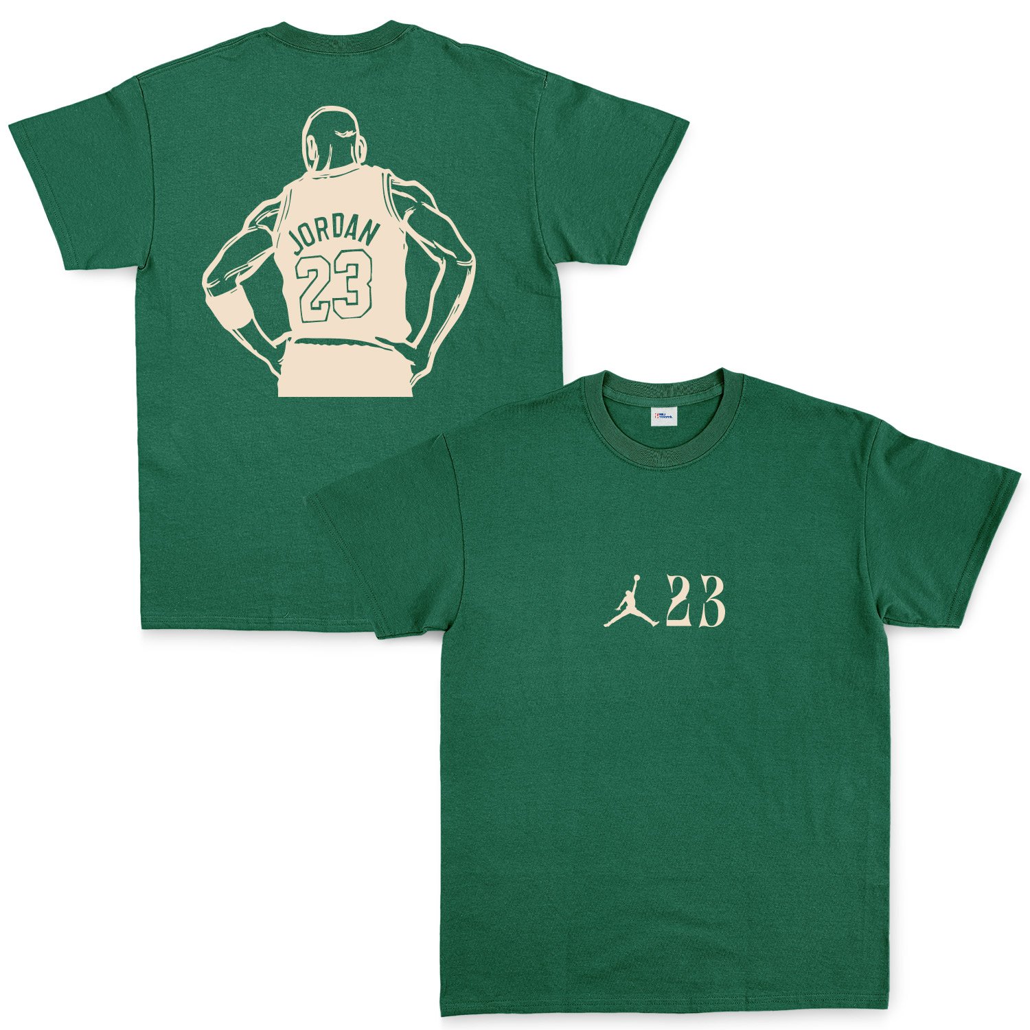 MJ 23 Unstoppable Cream |  Air Jordan Tişört XXL - Nefti Yeşili