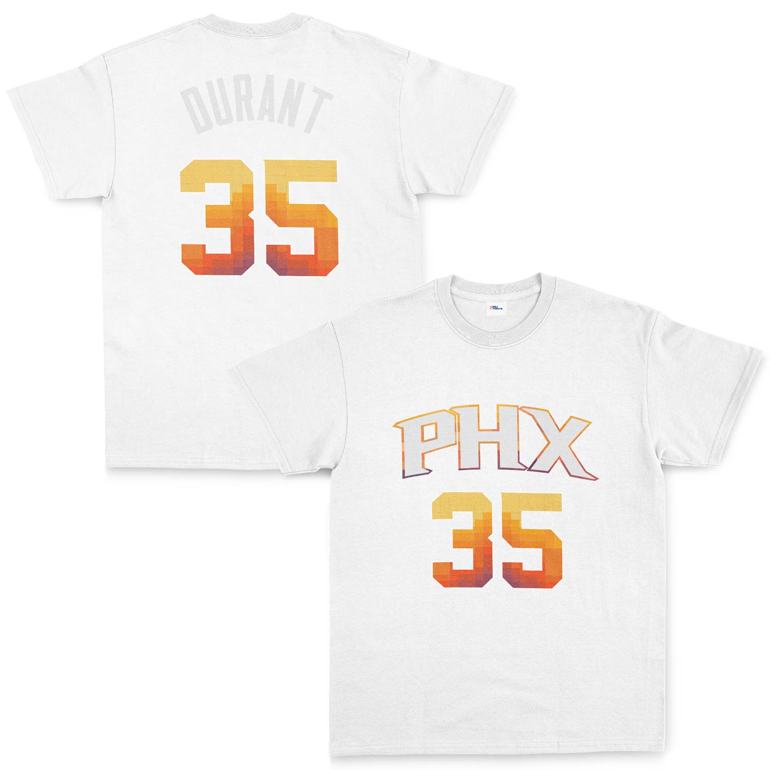 Kevin Durant 35 Phoenix Forma Tişört M - Beyaz