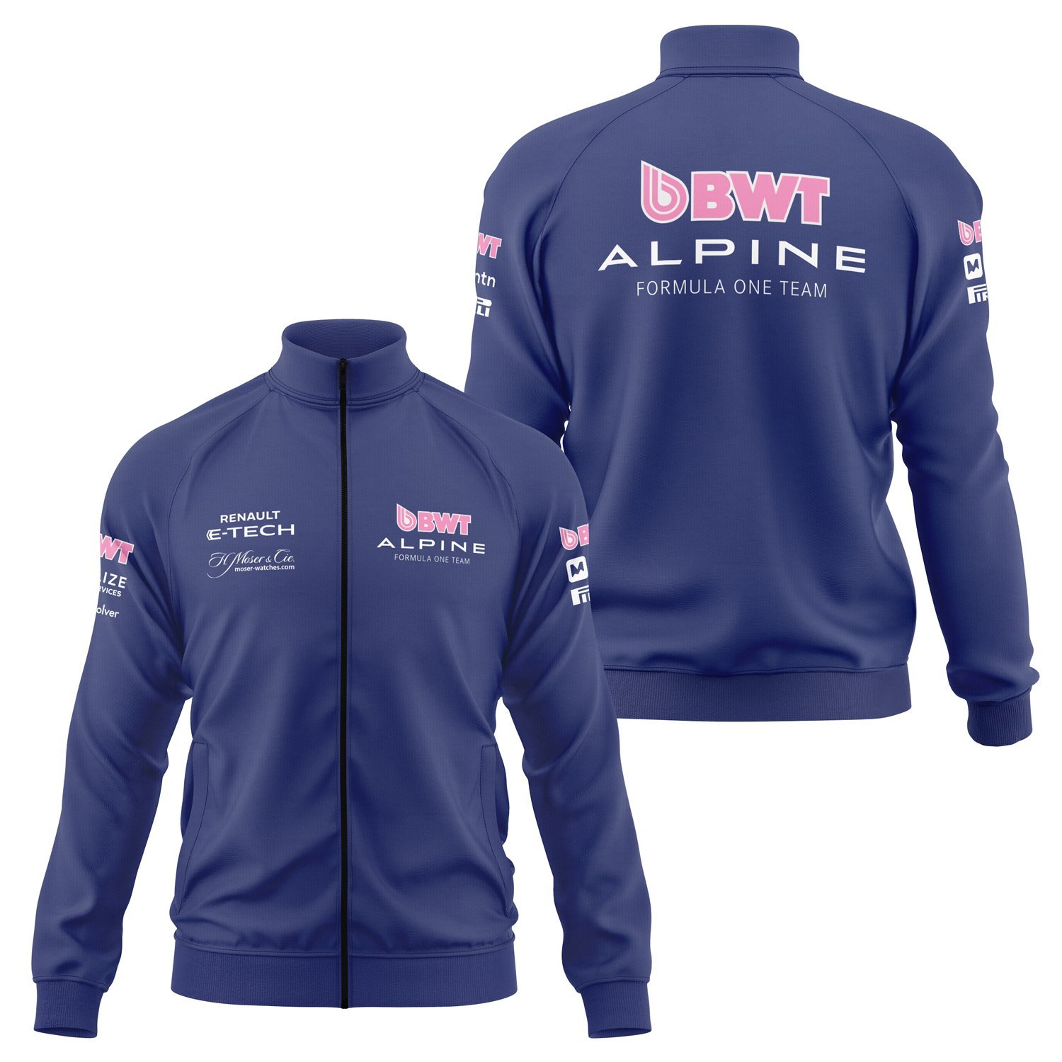 Alpine Racing 2025 Teamline Fermuarlı Sweatshirt