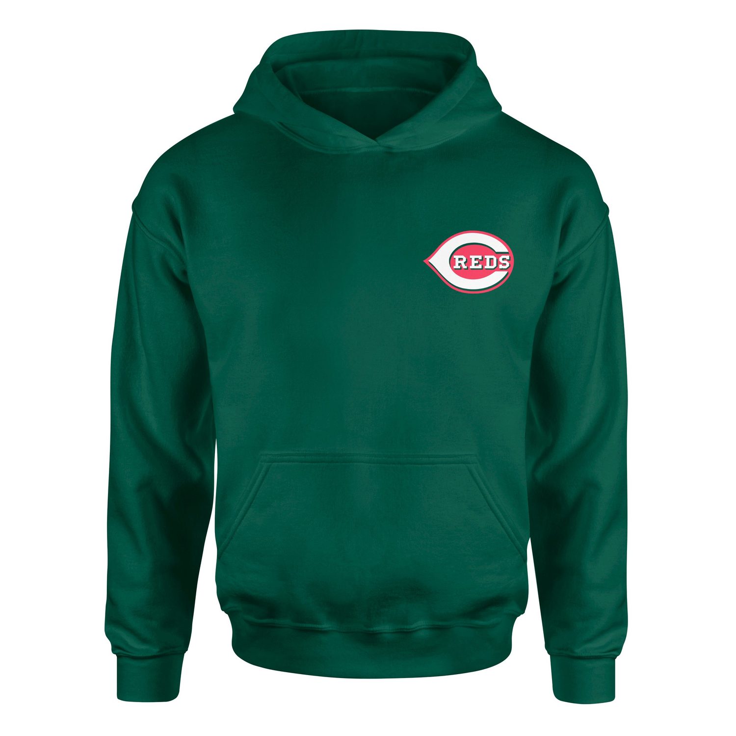 Cincinnati Reds Hoodie M - Nefti Yeşili