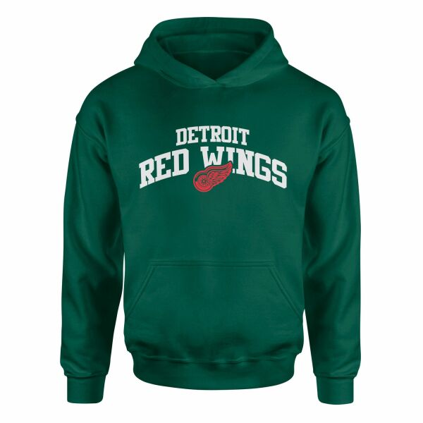 Detroit Red Wings Arch Hoodie M - Nefti Yeşili