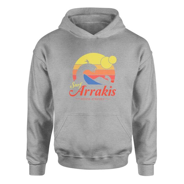 Surf Arrakis Hoodie M - Gri