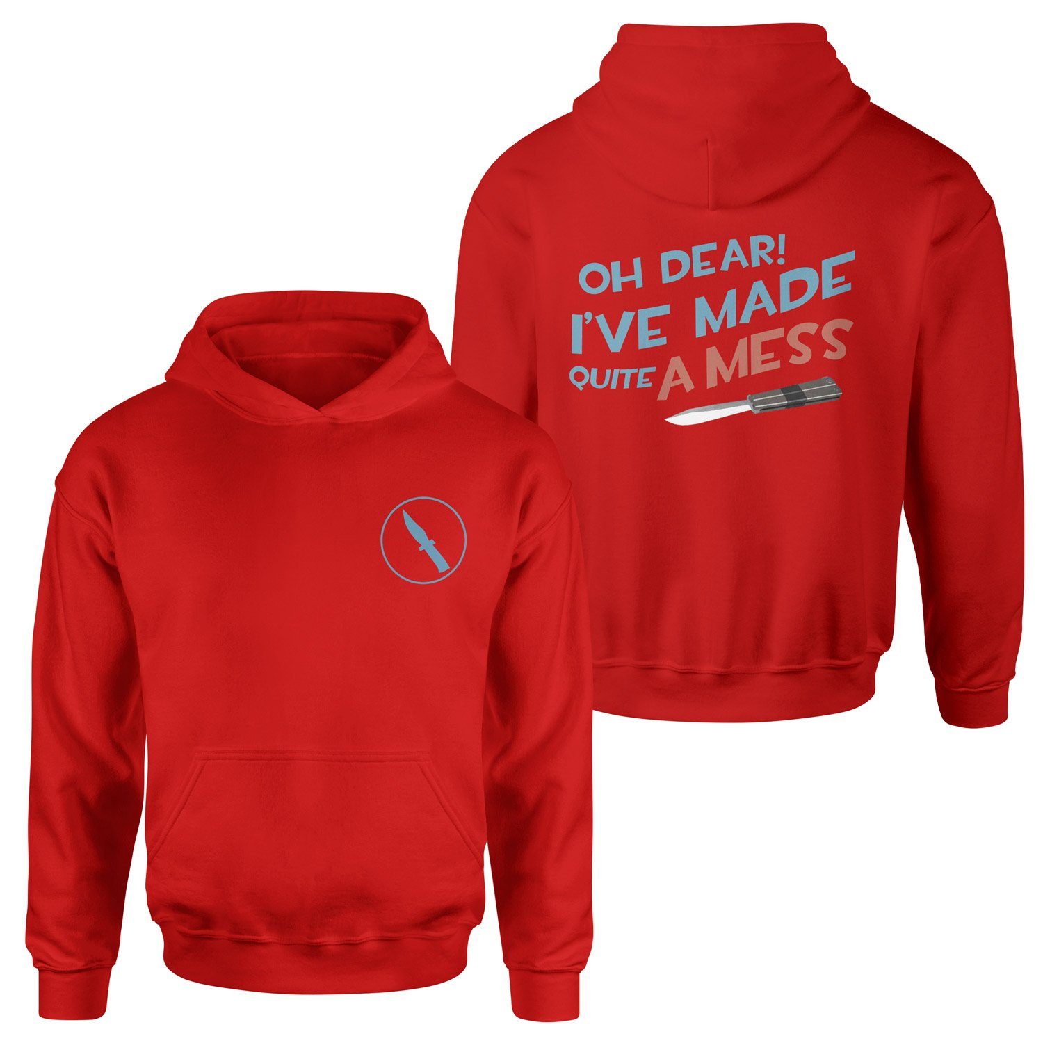 The Spy Edition | Team Fortress 2 Hoodie M - Kırmızı