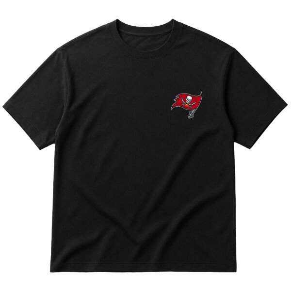 Tampa Bay Buccaneers Oversize Tişört S - Siyah