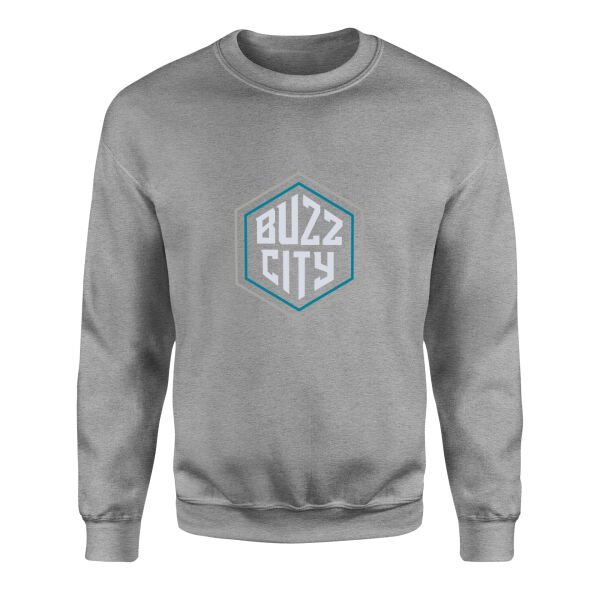 Buzz City Sweatshirt L - Gri