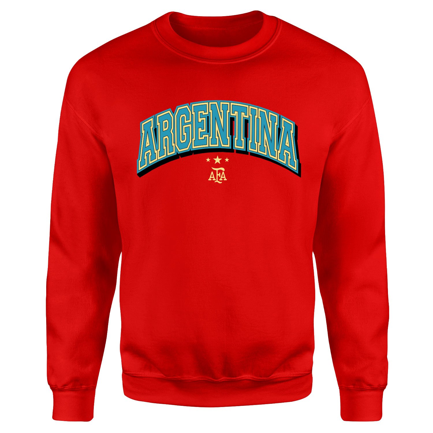Arjantin 2026 Varsity Sweatshirt M - Kırmızı