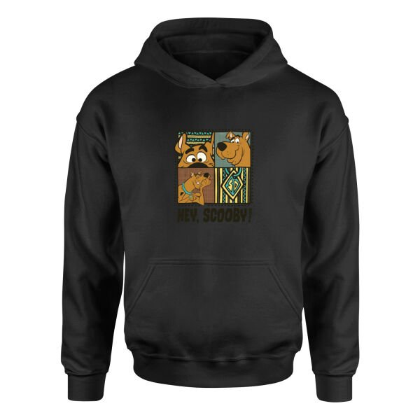 Hey Scooby! Hoodie XL - Siyah