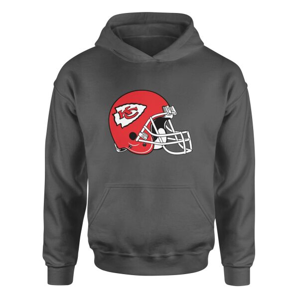 Kansas City Chiefs Helmet Hoodie M - Füme