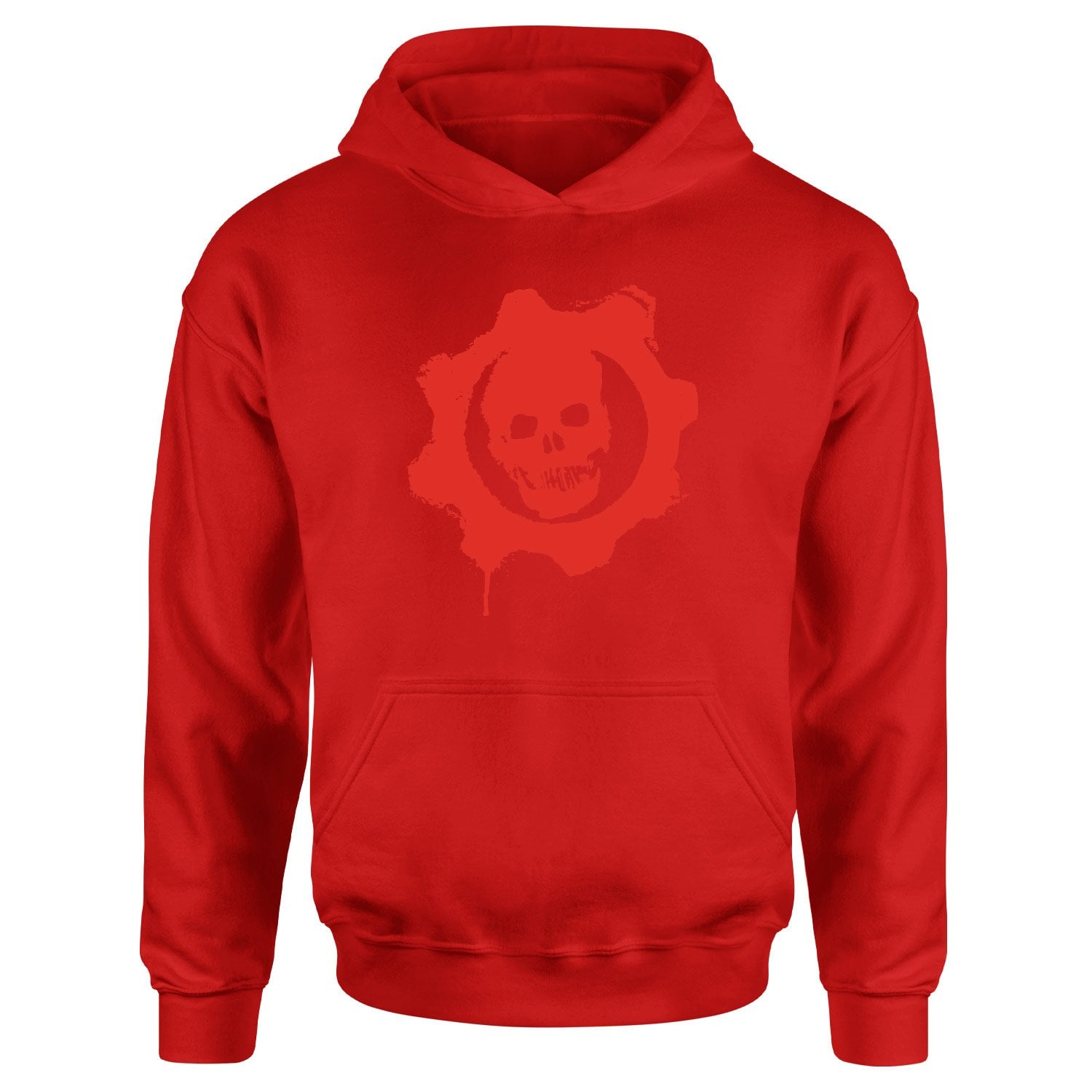 Gears of War Hoodie XXL - Kırmızı