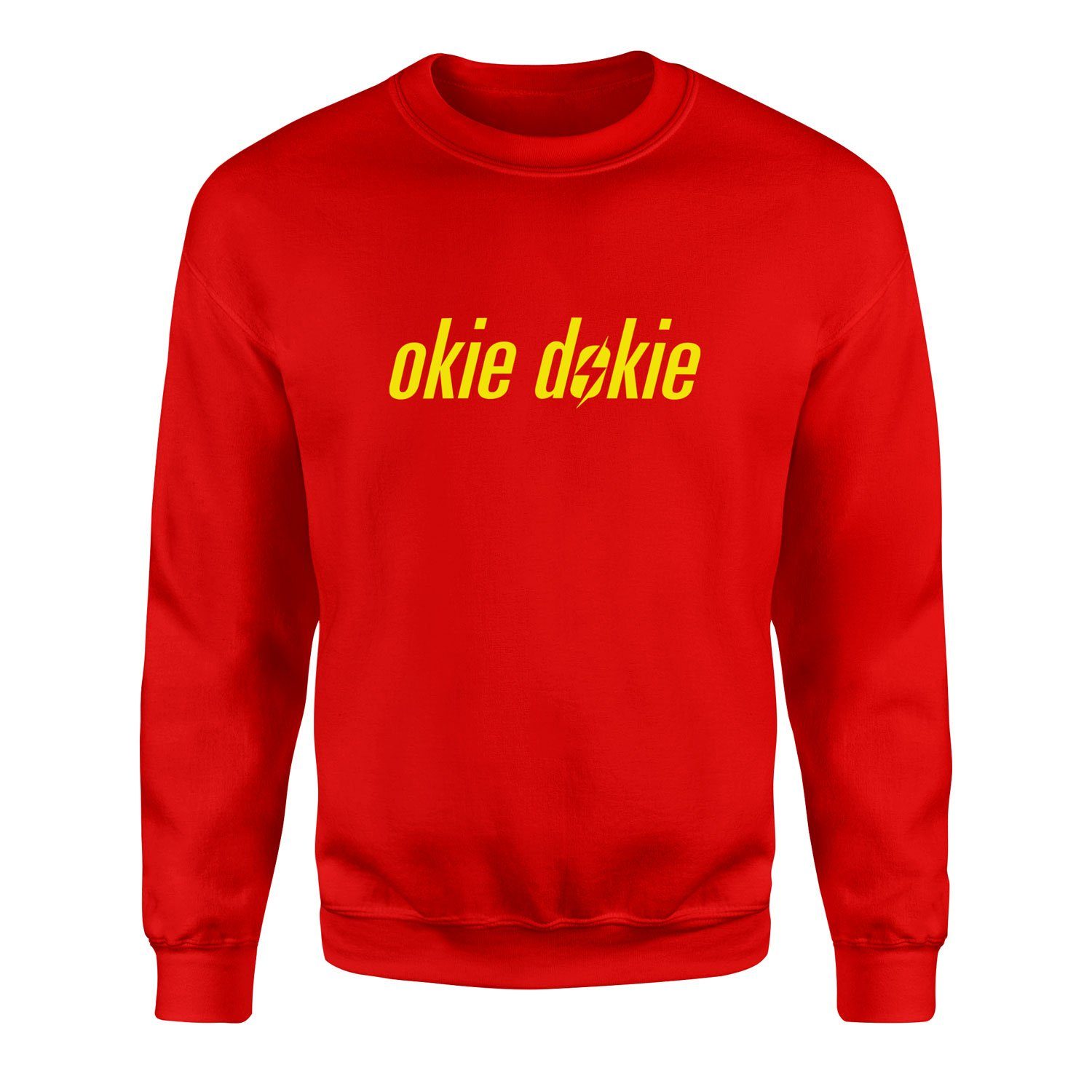 okie dokie | Fallout Sweatshirt S - Kırmızı