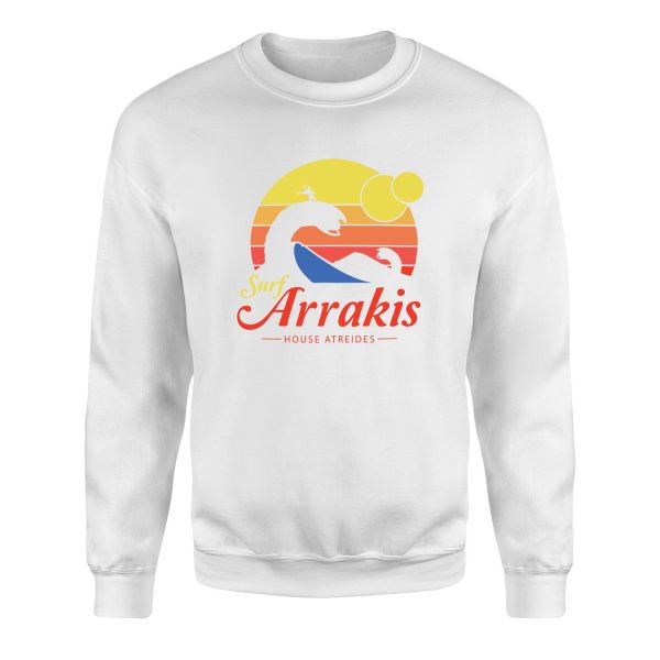 Surf Arrakis Sweatshirt XL - Beyaz