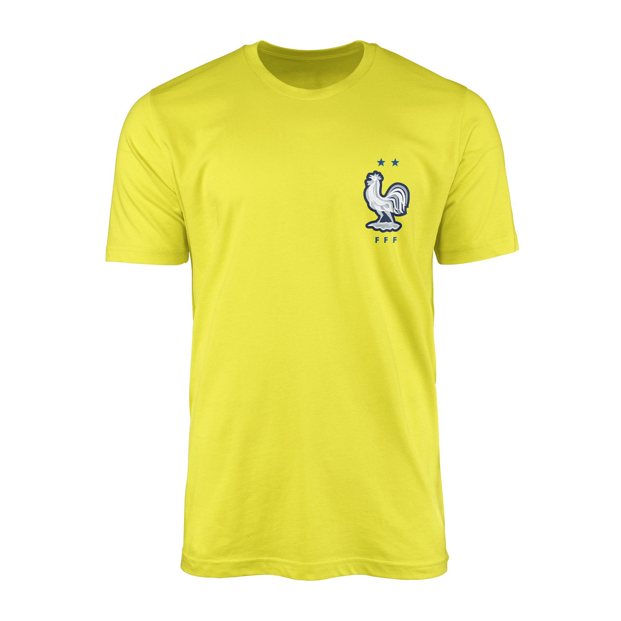 Fransa Futbol Takımı Tişört L - Sarı