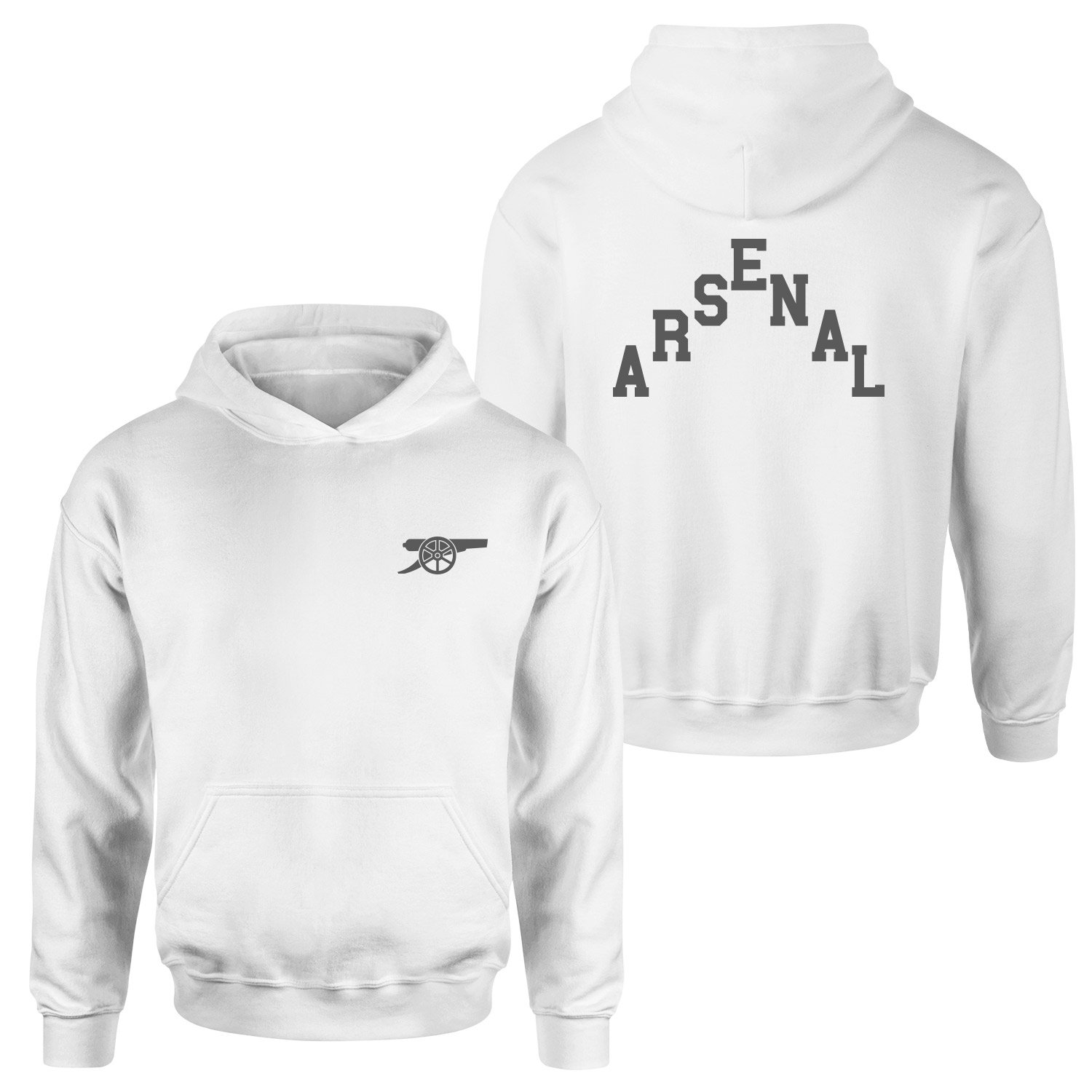 The Gunners FC Hoodie XXL - Beyaz