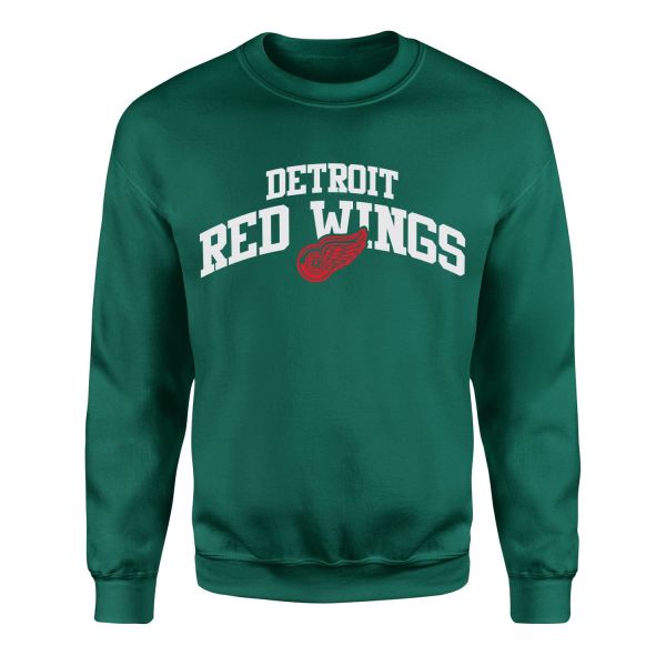 Detroit Red Wings Arch Sweatshirt L - Nefti Yeşili