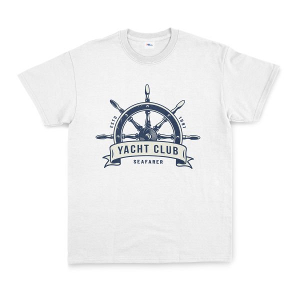 Seafarer Yacht Club Tişört XL - Beyaz