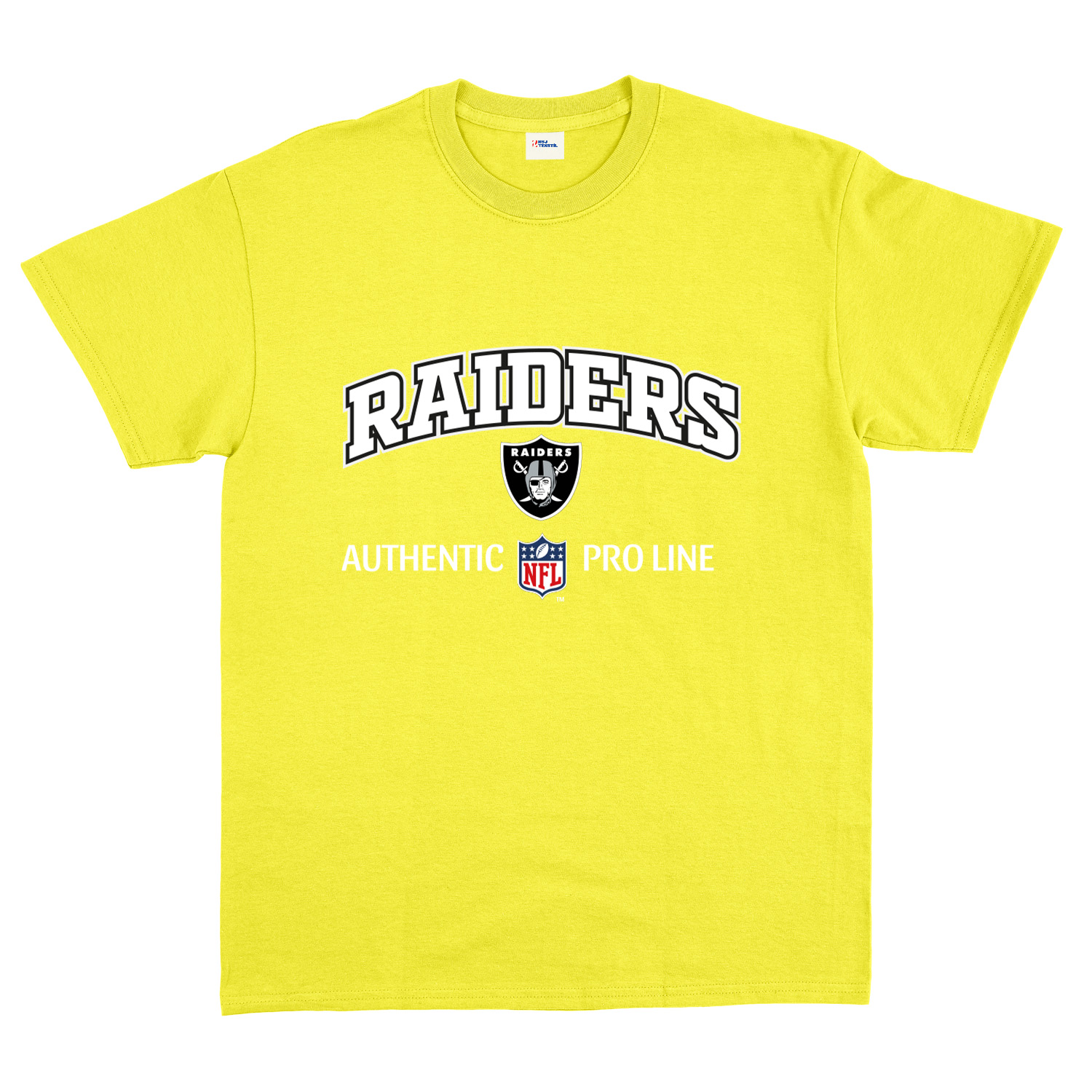 Raiders NFL Tişört XL - Sarı