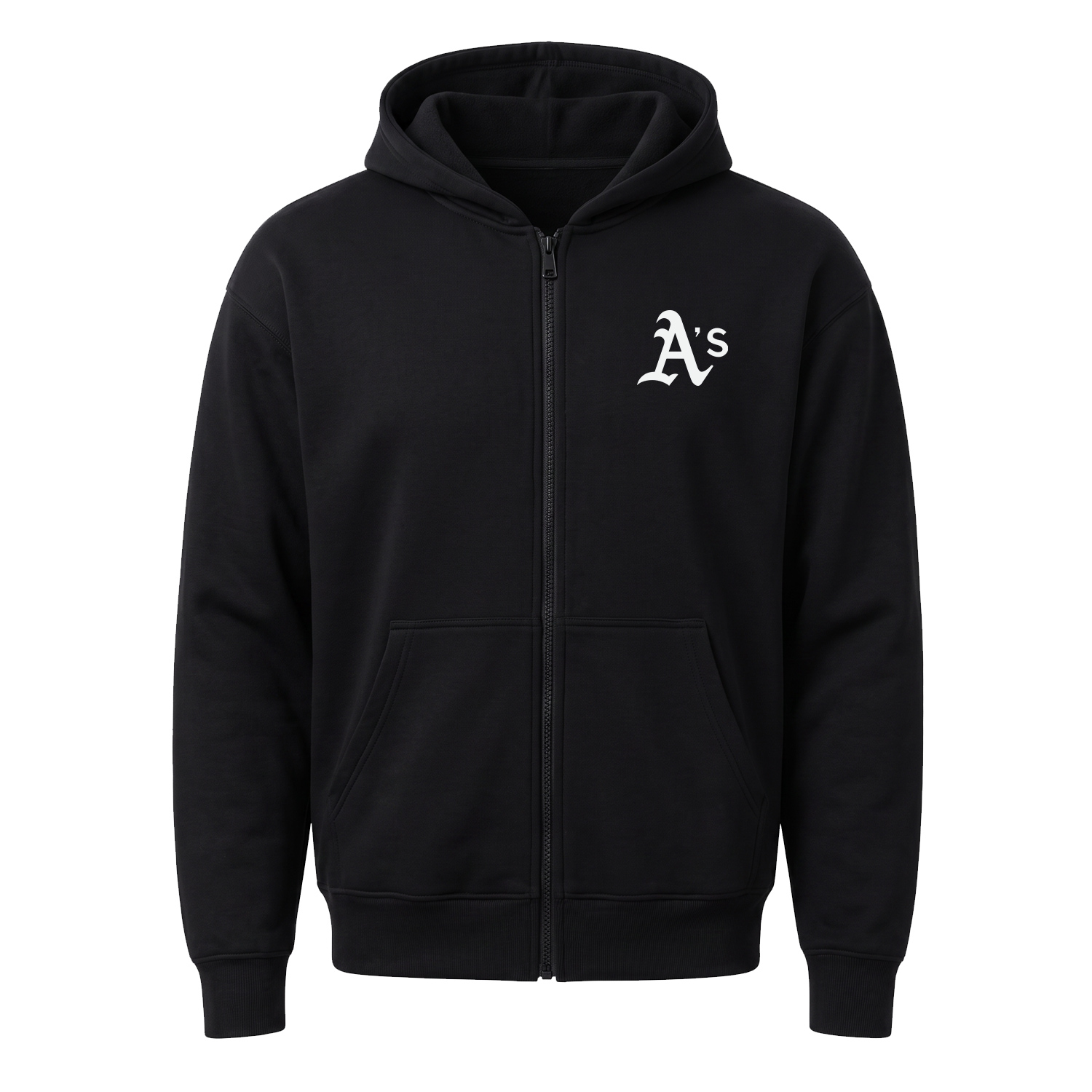 Athletics Fermuarlı Kapüşonlu Sweatshirt