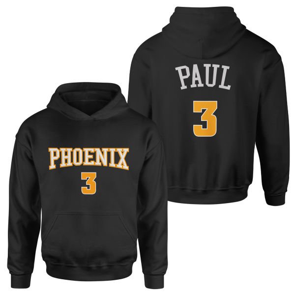 Chris Paul Phoenix Forma Hoodie XXL - Siyah