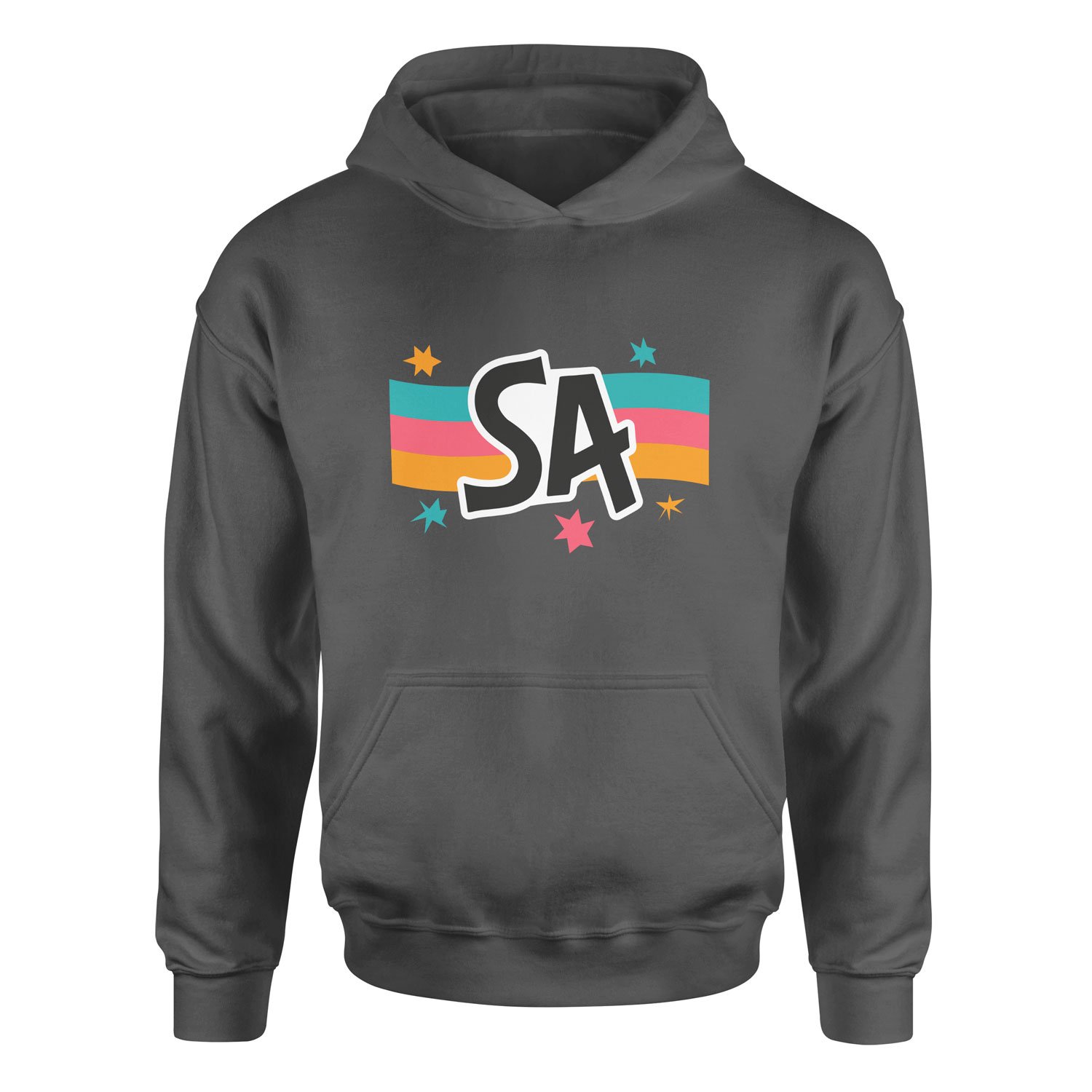 San Antonio Hoodie M - Füme