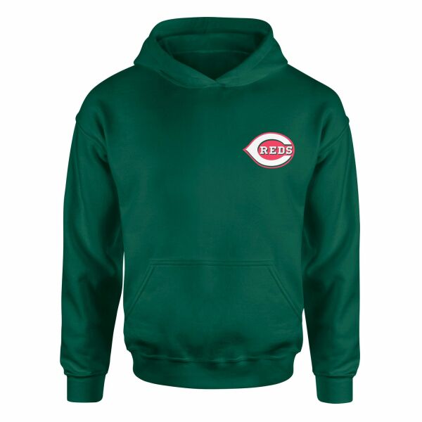 Cincinnati Reds Hoodie L - Nefti Yeşili