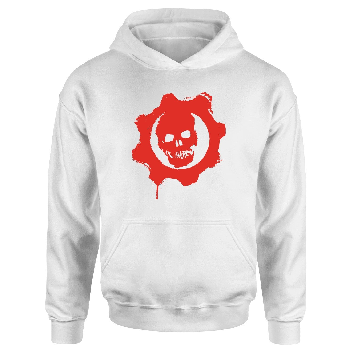 Gears of War Hoodie M - Beyaz