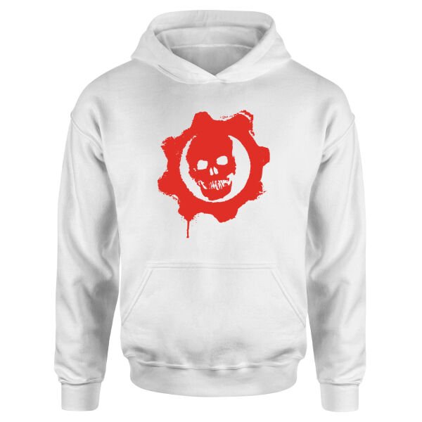 Gears of War Hoodie M - Beyaz