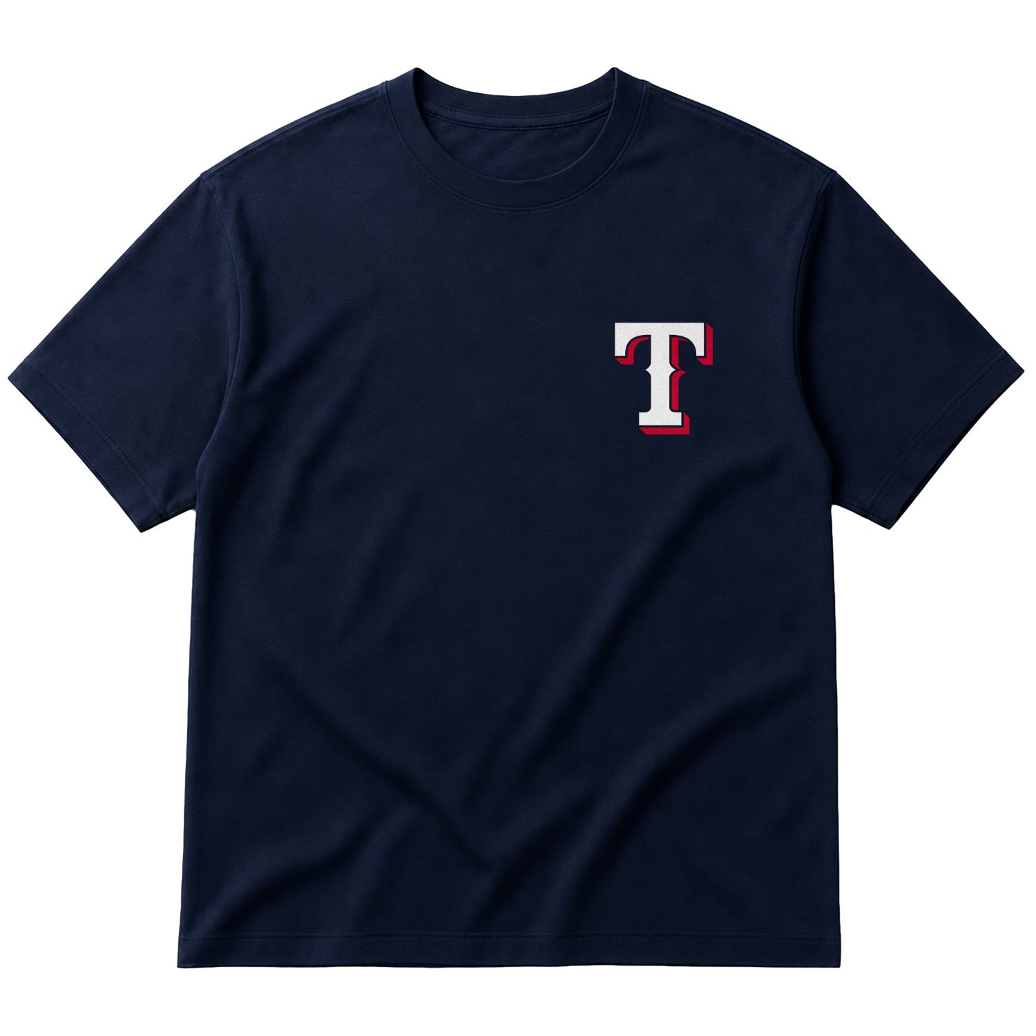 Texas Rangers Oversize Tişört XL - İndigo Mavisi