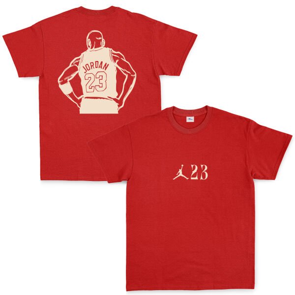 MJ 23 Unstoppable Cream |  Air Jordan Tişört S - Kırmızı