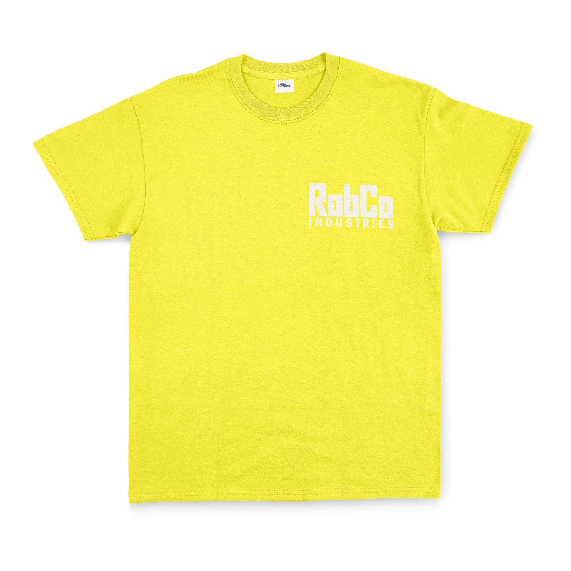 RobCo Industries Fallout Tişört XL - Sarı