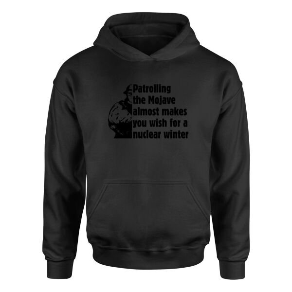 Patrolling the Mojave Hoodie L - Siyah
