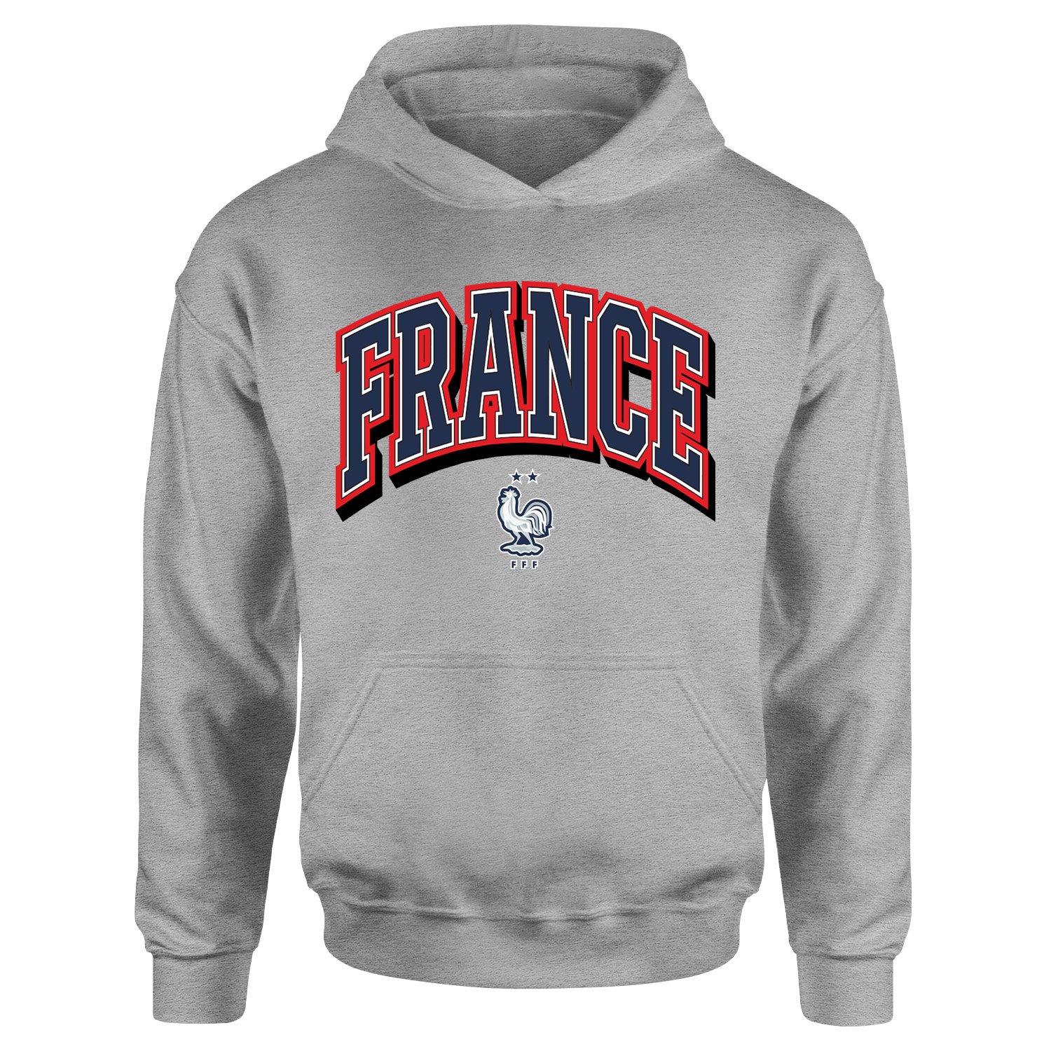Fransa 2026 Varsity Hoodie M - Gri