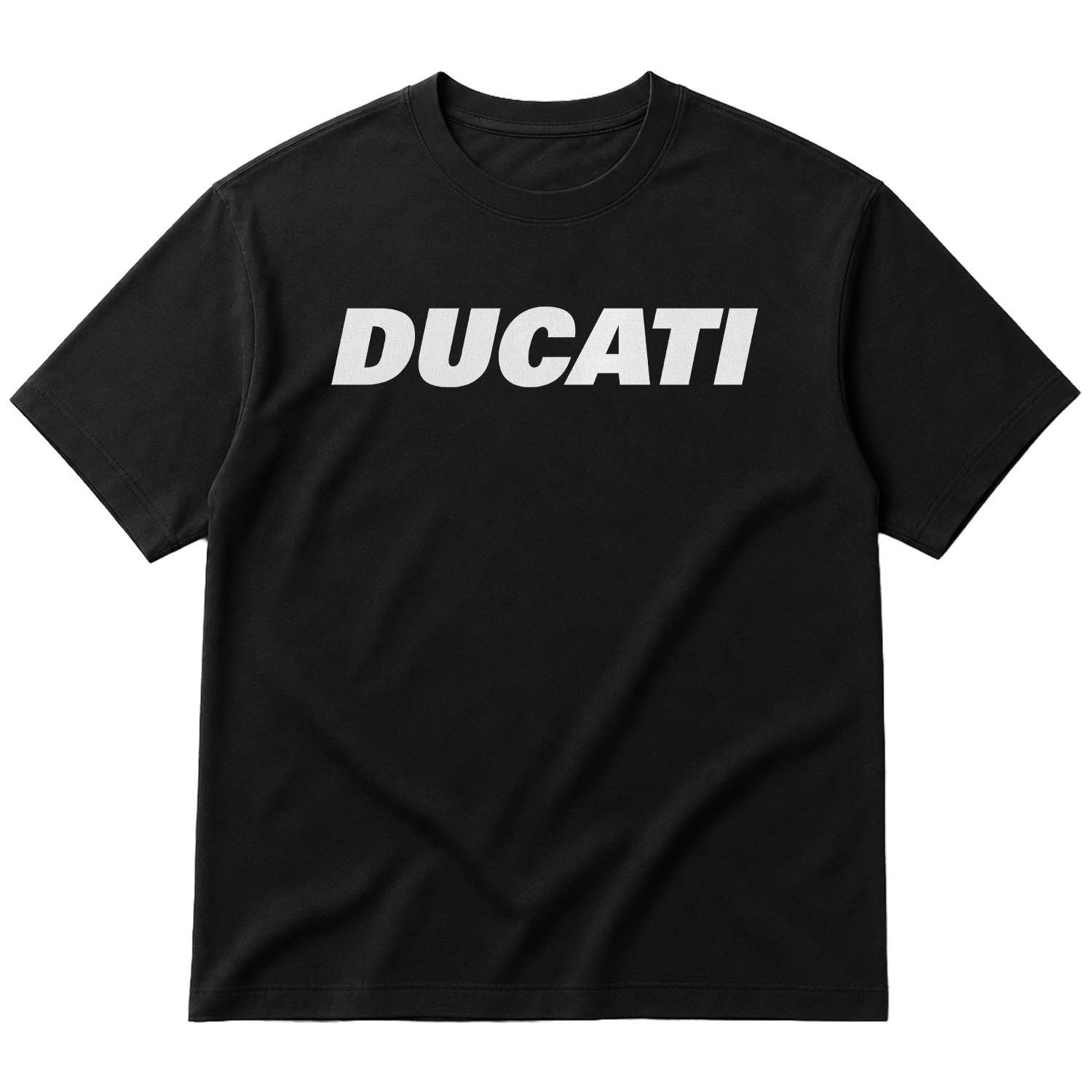 Ducati White Oversize Tişört XL - Siyah