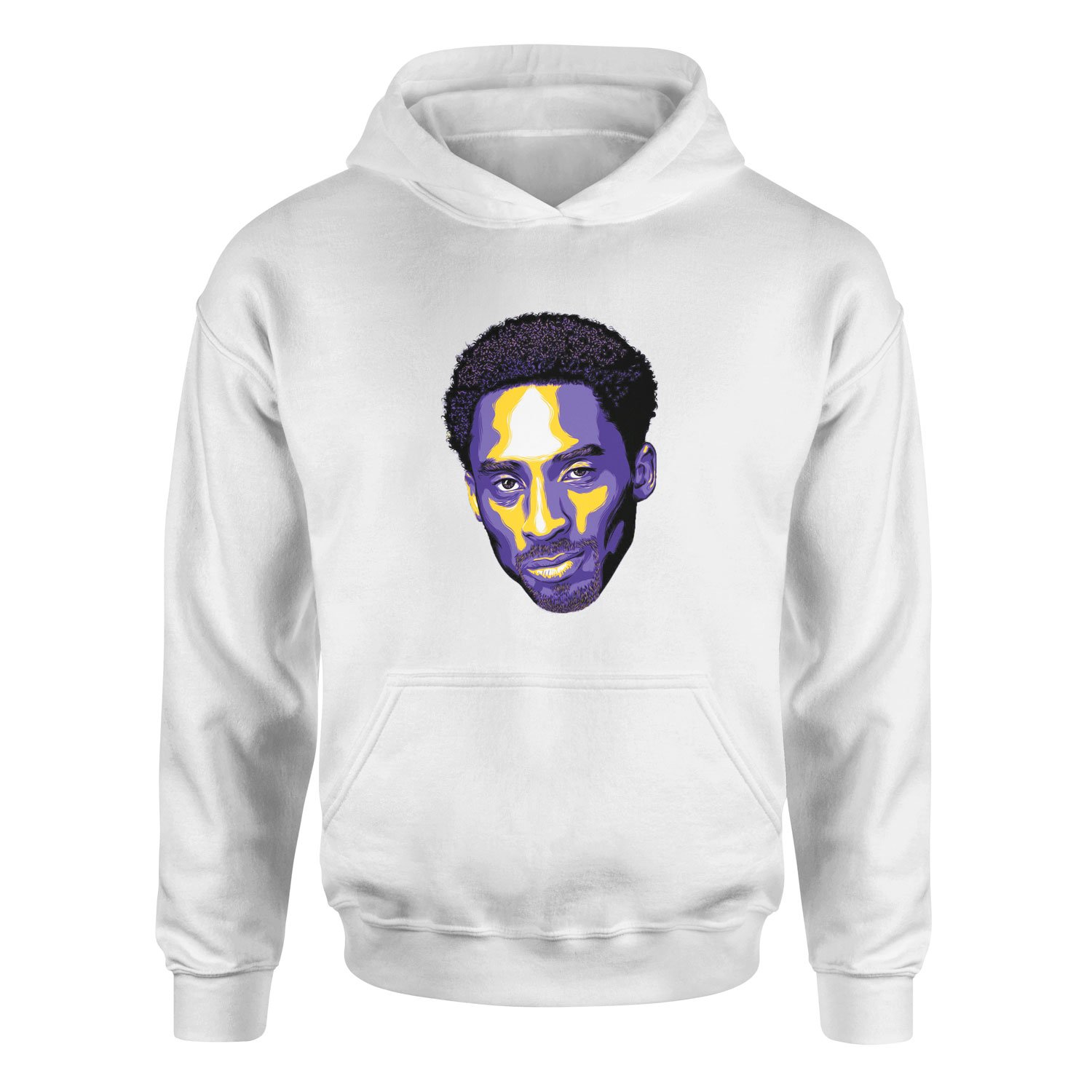 Kobe Bryant H Hoodie XL - Beyaz