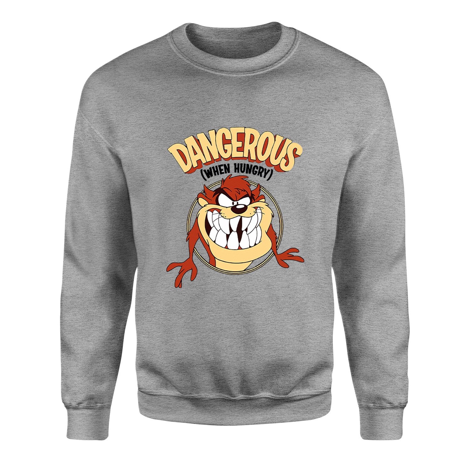 Taz Dangerous When Hungry Sweatshirt XL - Gri